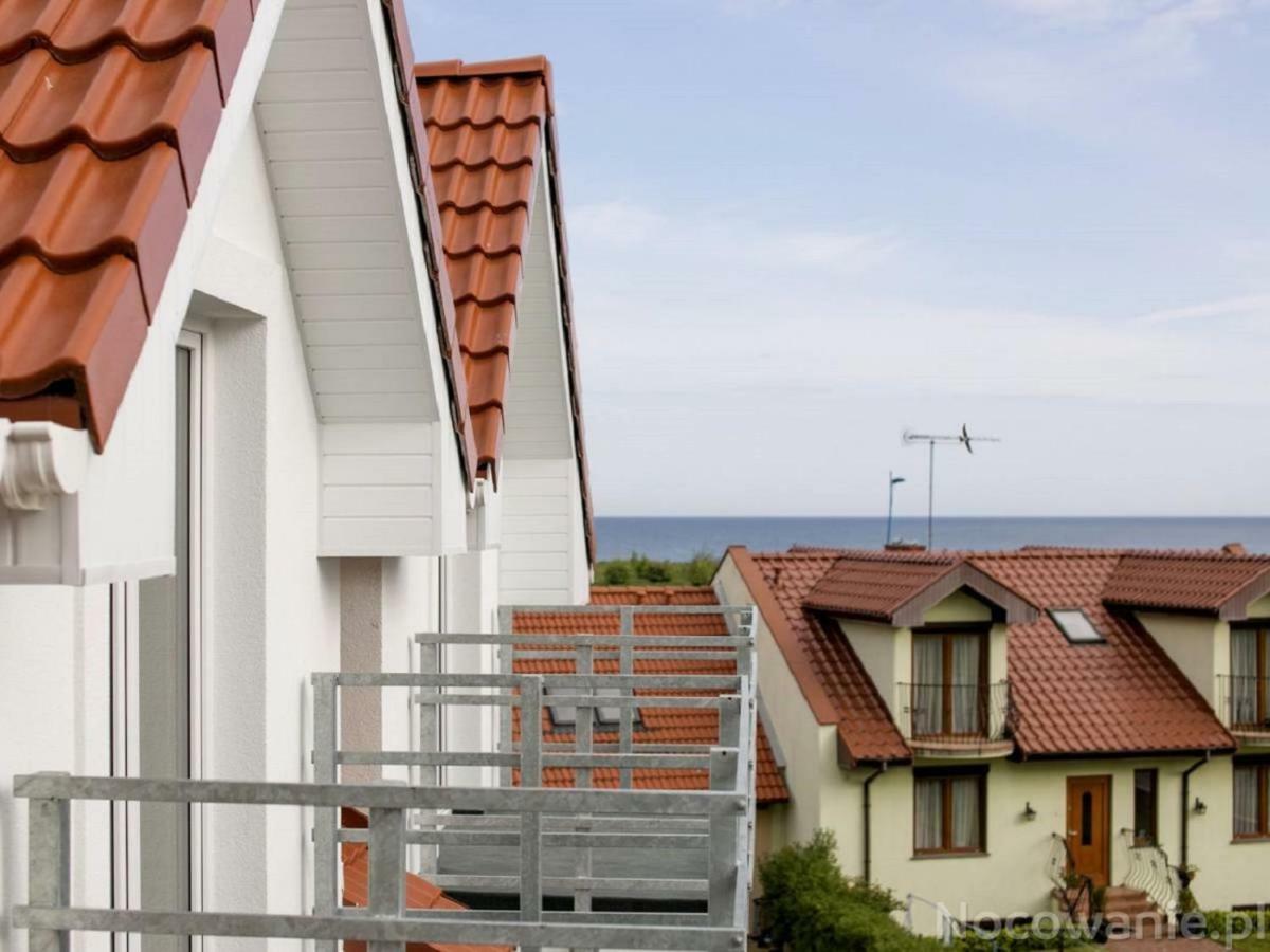 Palisander Z Widokiem Na Morze Trzęsacz Exterior foto